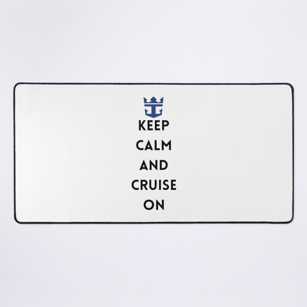 Item preview, Keep Calm and Cruise On - Relaxing Royal Caribbean Inspired Design designed and sold by Shark-Bait.