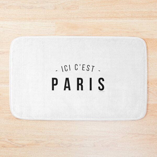 Item preview, ICI CEST PARIS Typography Design Celebrating Parisian Style designed and sold by Darx144.