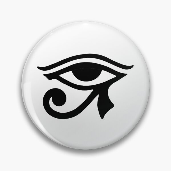 Item preview, Bold Eye of Ra Silhouette - Ancient Egyptian Wadjet Symbol designed and sold by ShabanMerch⭐⭐⭐.