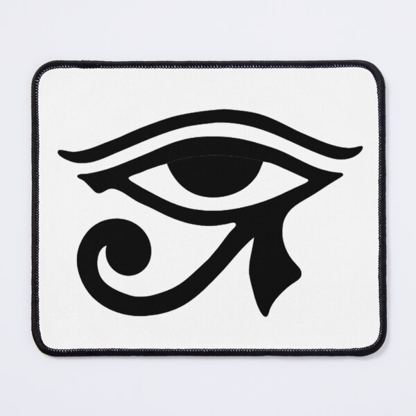 Item preview, Bold Eye of Ra Silhouette - Ancient Egyptian Wadjet Symbol designed and sold by ShabanMerch⭐⭐⭐.