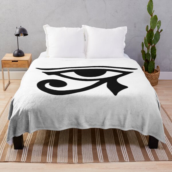 Item preview, Bold Eye of Ra Silhouette - Ancient Egyptian Wadjet Symbol designed and sold by ShabanMerch⭐⭐⭐.