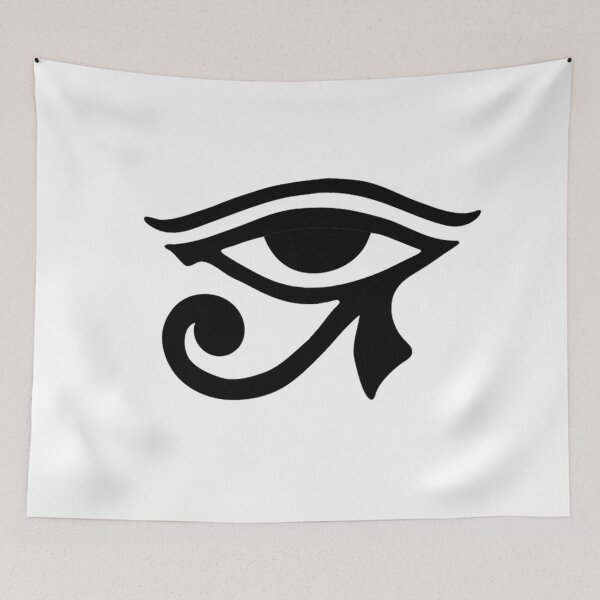 Item preview, Bold Eye of Ra Silhouette - Ancient Egyptian Wadjet Symbol designed and sold by ShabanMerch⭐⭐⭐.