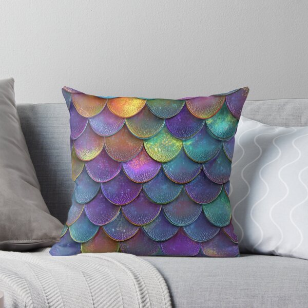 Item preview, Iridescent Rainbow Mermaid Scales Pattern  designed and sold by LC&LCPlatform.
