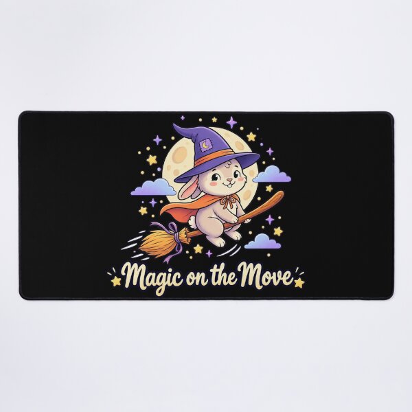 Item preview, Cute Bunny Witch - Magic on the Move designed and sold by TriStudio.