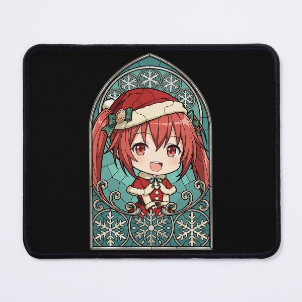 Item preview, Kotori Itsuka Date A Live Christmas Stained Glass Chibi Cheer designed and sold by mildaclairmo.