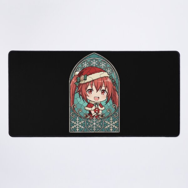 Item preview, Kotori Itsuka Date A Live Christmas Stained Glass Chibi Cheer designed and sold by mildaclairmo.