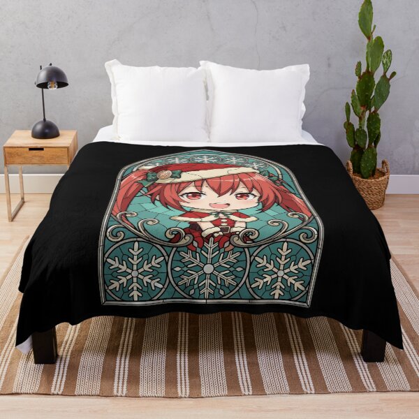 Item preview, Kotori Itsuka Date A Live Christmas Stained Glass Chibi Cheer designed and sold by mildaclairmo.