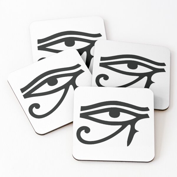 Item preview, Bold Eye of Ra Silhouette - Ancient Egyptian Wadjet Symbol designed and sold by ShabanMerch.