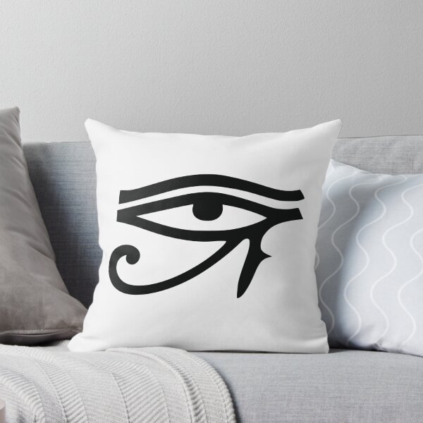 Item preview, Bold Eye of Ra Silhouette - Ancient Egyptian Wadjet Symbol designed and sold by ShabanMerch⭐⭐⭐.