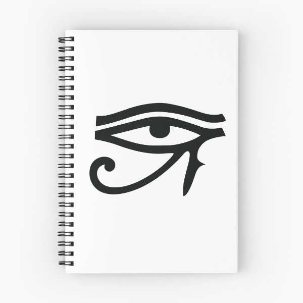 Item preview, Bold Eye of Ra Silhouette - Ancient Egyptian Wadjet Symbol designed and sold by ShabanMerch⭐⭐⭐.