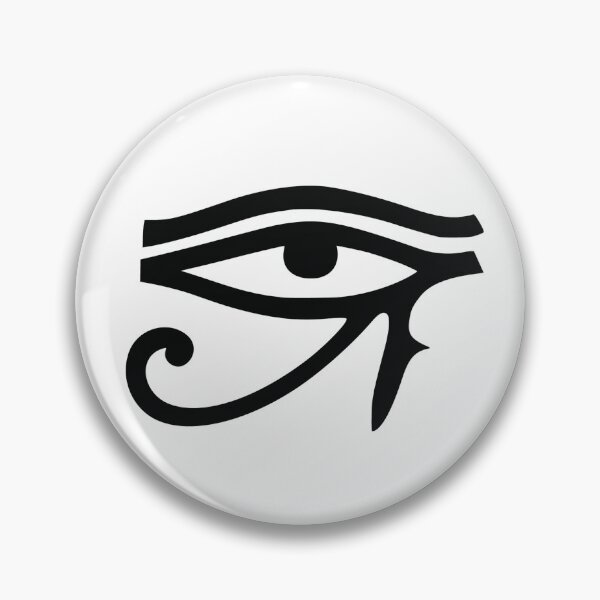 Item preview, Bold Eye of Ra Silhouette - Ancient Egyptian Wadjet Symbol designed and sold by ShabanMerch⭐⭐⭐.