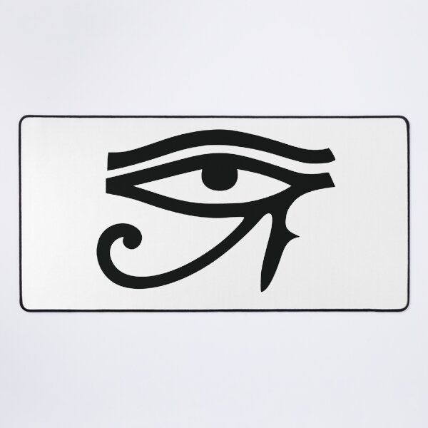 Item preview, Bold Eye of Ra Silhouette - Ancient Egyptian Wadjet Symbol designed and sold by ShabanMerch⭐⭐⭐.