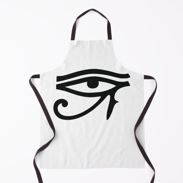 Item preview, Bold Eye of Ra Silhouette - Ancient Egyptian Wadjet Symbol designed and sold by ShabanMerch⭐⭐⭐.
