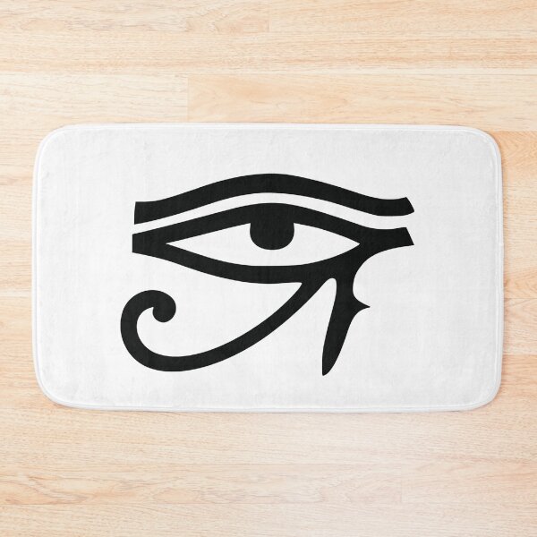 Item preview, Bold Eye of Ra Silhouette - Ancient Egyptian Wadjet Symbol designed and sold by ShabanMerch⭐⭐⭐.