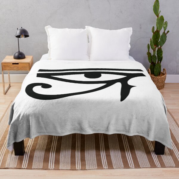 Item preview, Bold Eye of Ra Silhouette - Ancient Egyptian Wadjet Symbol designed and sold by ShabanMerch⭐⭐⭐.