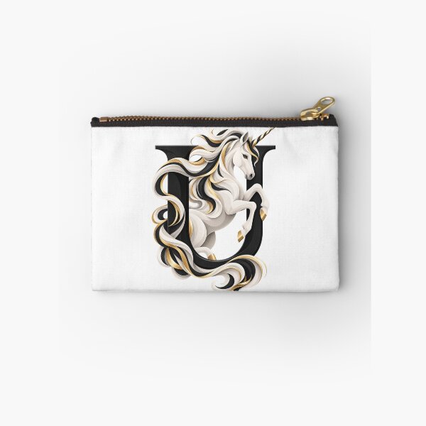 Item preview, Unicorn Letter U Art designed and sold by tmoca.