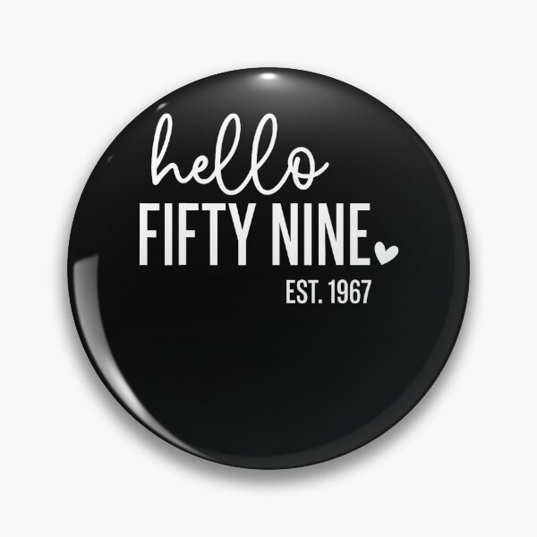 Item preview, Hello Fifty Nine Est. 1967Fifty Nine designed and sold by Chromatic-Cubes.