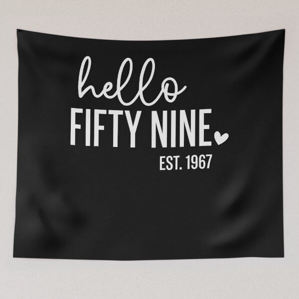 Item preview, Hello Fifty Nine Est. 1967Fifty Nine designed and sold by Chromatic-Cubes.