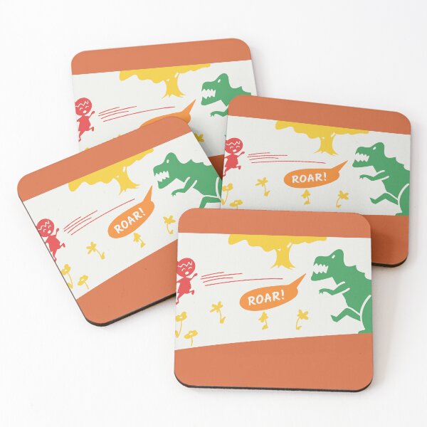 Item preview, Dino Cartoon Primary Colors designed and sold by Azadi-Tree.