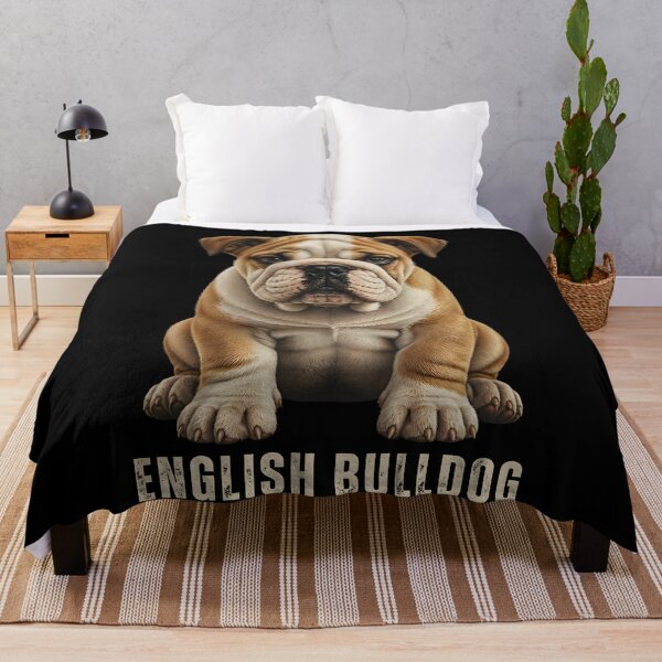 Item preview, Cute English Bulldog Puppy Dog Lover Art. designed and sold by LeSoniPapaPrint.