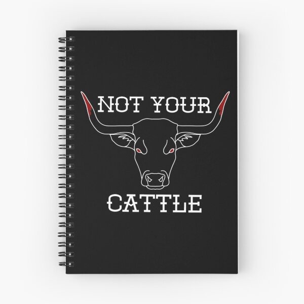 Item preview, Not Your Cattle Bold Statement Design for Animal Rights Advocates designed and sold by nicolasdu601.