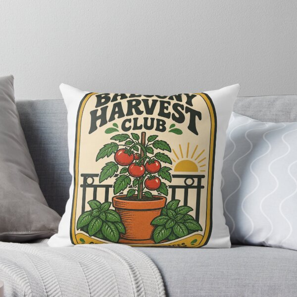 Item preview, Balcony Harvest Club — Grown in Small Spaces Gardening T-Shirt designed and sold by Tininai.