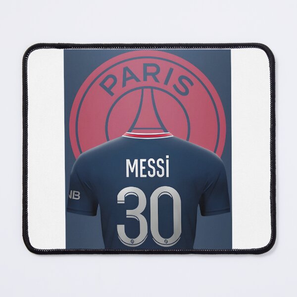 Item preview, Paris Inspired Soccer Design Featuring Messi in PSG Kit Artwork designed and sold by Darx144.