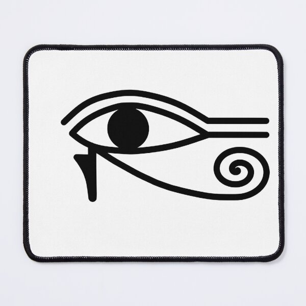 Item preview, Eye of Horus Outline - Minimalist Egyptian Symbol Line Art designed and sold by ShabanMerch⭐⭐⭐.