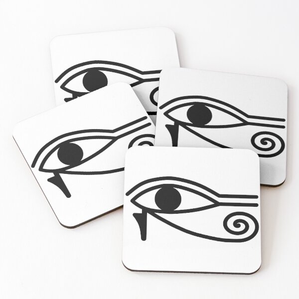Item preview, Eye of Horus Outline - Minimalist Egyptian Symbol Line Art designed and sold by ShabanMerch⭐⭐⭐.