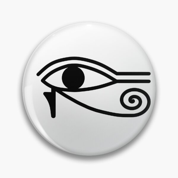 Item preview, Eye of Horus Outline - Minimalist Egyptian Symbol Line Art designed and sold by ShabanMerch⭐⭐⭐.