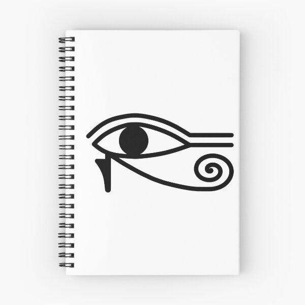 Item preview, Eye of Horus Outline - Minimalist Egyptian Symbol Line Art designed and sold by ShabanMerch⭐⭐⭐.