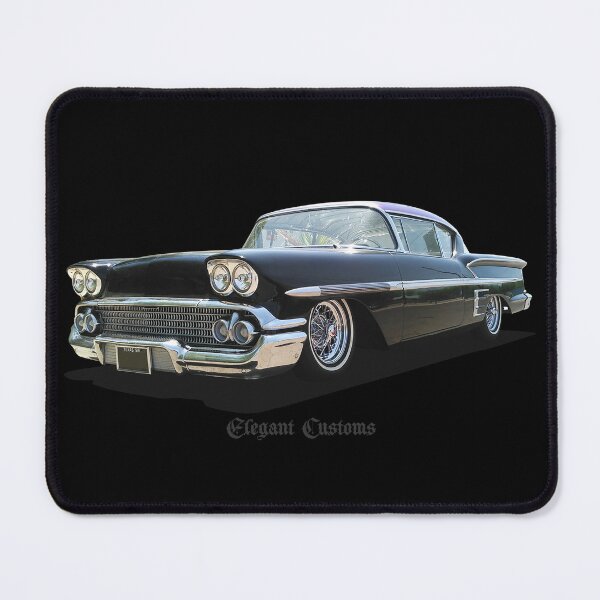 Item preview, 1958 Impala Black Star no text, Kustom, Hot Rod, Muscle Car designed and sold by Elegant Customs.