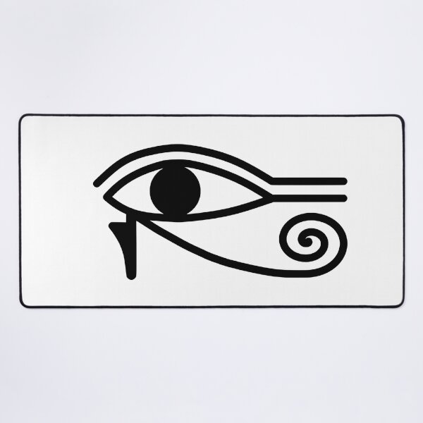 Item preview, Eye of Horus Outline - Minimalist Egyptian Symbol Line Art designed and sold by ShabanMerch⭐⭐⭐.