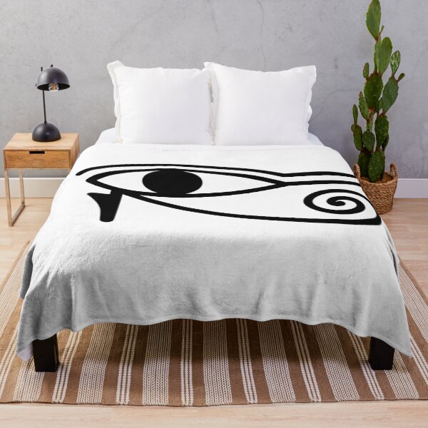 Item preview, Eye of Horus Outline - Minimalist Egyptian Symbol Line Art designed and sold by ShabanMerch⭐⭐⭐.