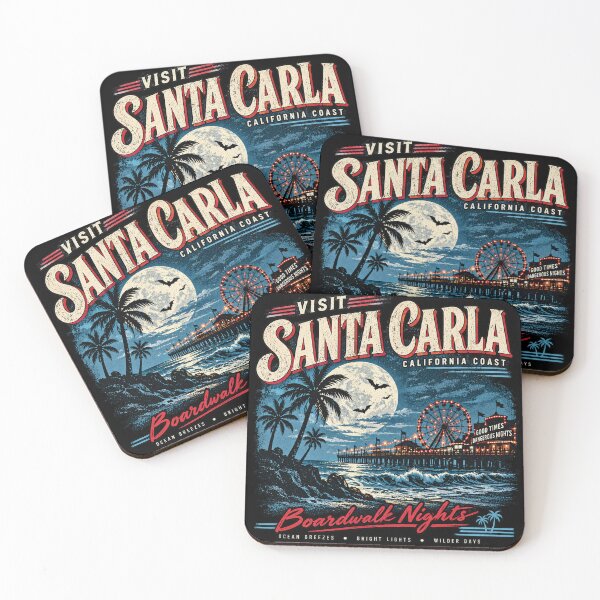 Item preview, Visit Santa Carla — Boardwalk Nights designed and sold by OriginalGamer55.