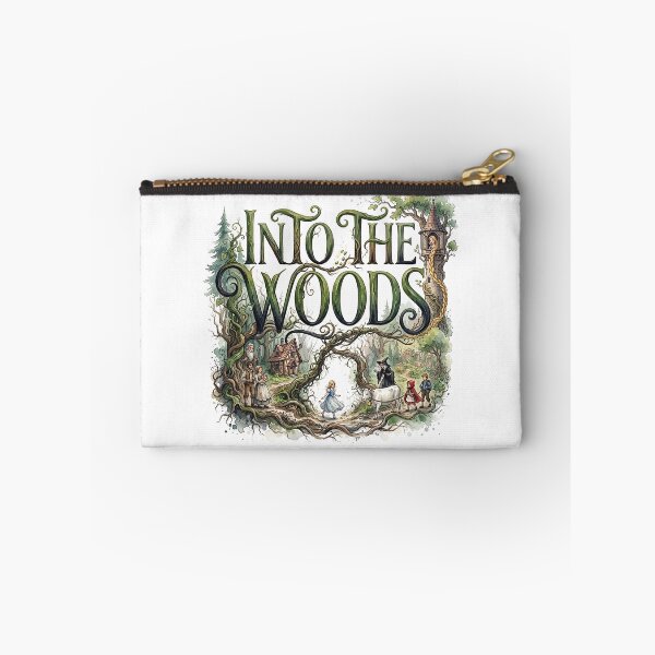 Item preview, Into the Woods the Musical - Whimsical Theater Art designed and sold by Lyric Vault - Rock on.