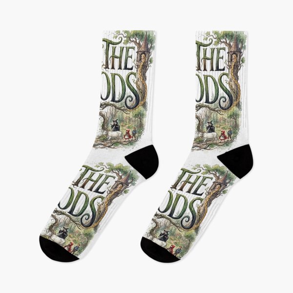 Item preview, Into the Woods the Musical - Whimsical Theater Art designed and sold by Lyric Vault - Rock on.