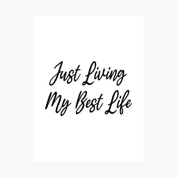 Item preview, Commission Your Best Life Inspirational Motivational Design designed and sold by nicolasdu601.