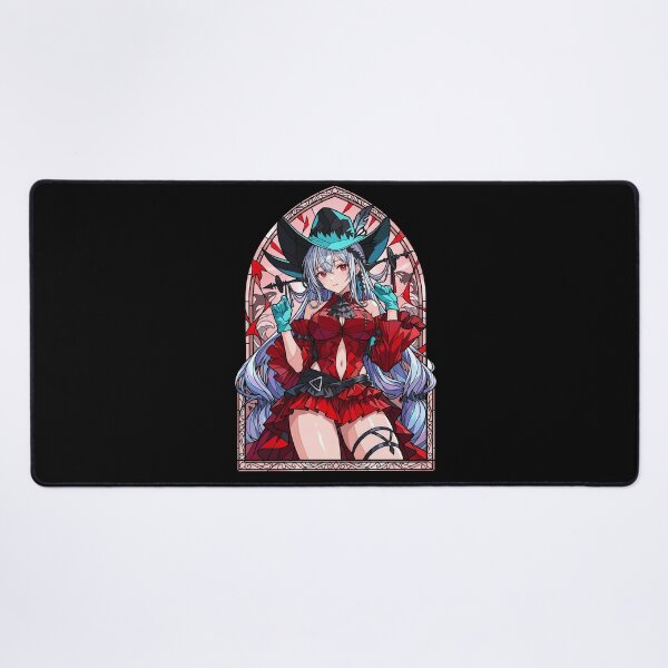 Item preview, Skadi Arknights Prelude to Dawn Crimson Witch Gothic Window designed and sold by mildaclairmo.