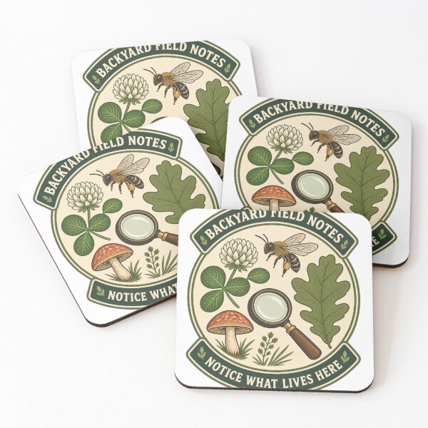 Item preview, Backyard Field Notes — Nature Journal & Naturalist T-Shirt designed and sold by Tininai.