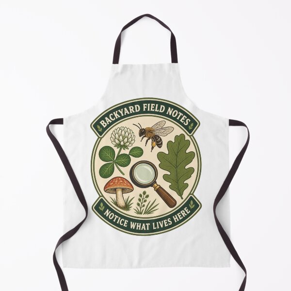 Item preview, Backyard Field Notes — Nature Journal & Naturalist T-Shirt designed and sold by Tininai.