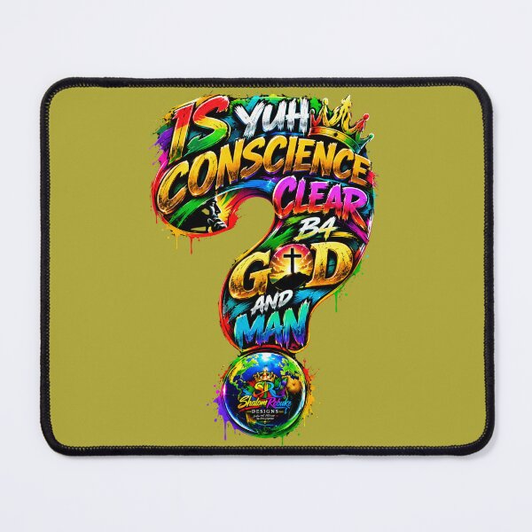Item preview, Is yuh conscience clear?... designed and sold by ShalomRebuke.