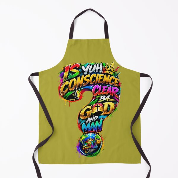Item preview, Is yuh conscience clear?... designed and sold by ShalomRebuke.