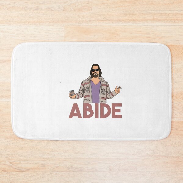 Item preview, The Dude Abides Inspirational Quote Design for Fans and Enthusiasts designed and sold by Bejaey.