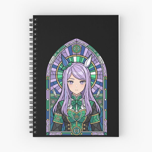 Item preview, Mejiro McQueen Uma Musume Emerald Champion Stained Glass designed and sold by mildaclairmo.