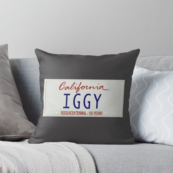 Item preview, IGGY California Style Vintage License Plate Design designed and sold by ChiwaukeeTco.