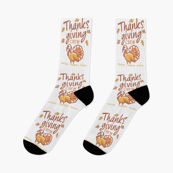 Item preview, Thanksgiving Crew Grateful Thankful Blessed Matching Family Turkey Day designed and sold by Forevermore.