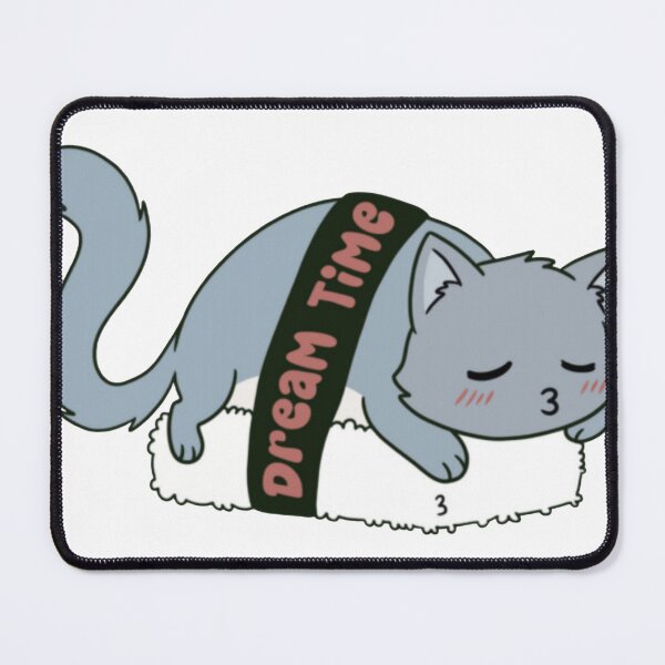 Item preview, Sleepy Sushi Cat Nigiri Dream Time designed and sold by Mojikatiii.