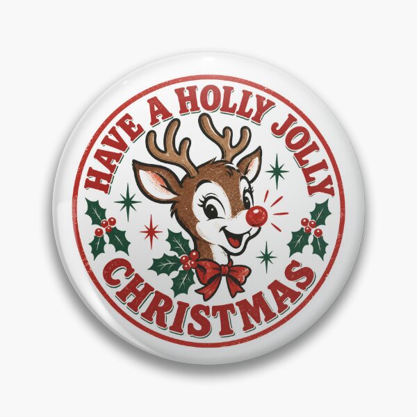 Item preview, Vintage Retro Christmas Reindeer designed and sold by Inspired Life Creative.