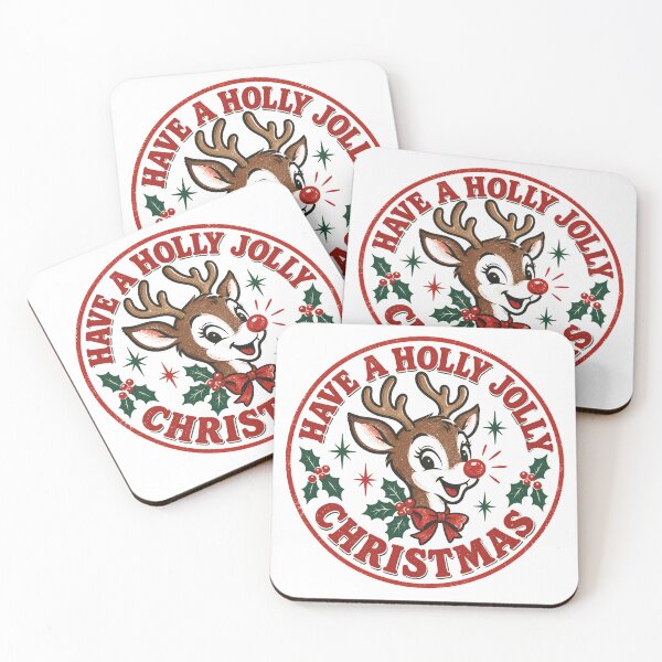 Item preview, Vintage Retro Christmas Reindeer designed and sold by Inspired Life Creative.